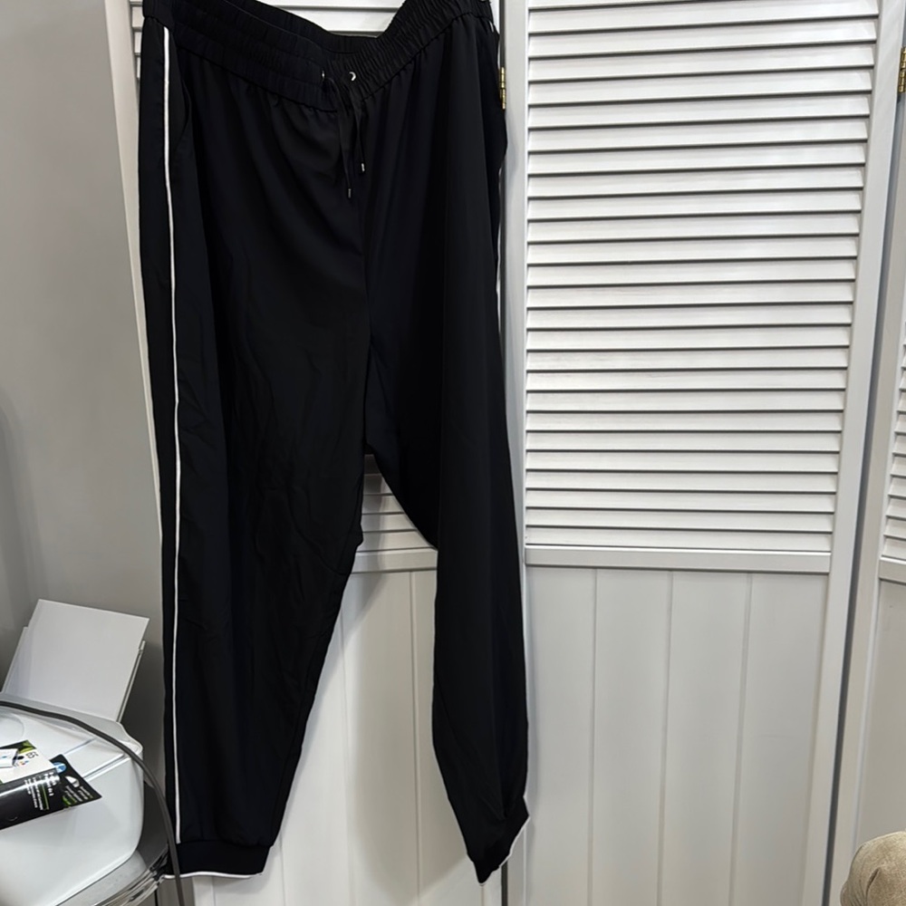 lady’s  Black Track Pants